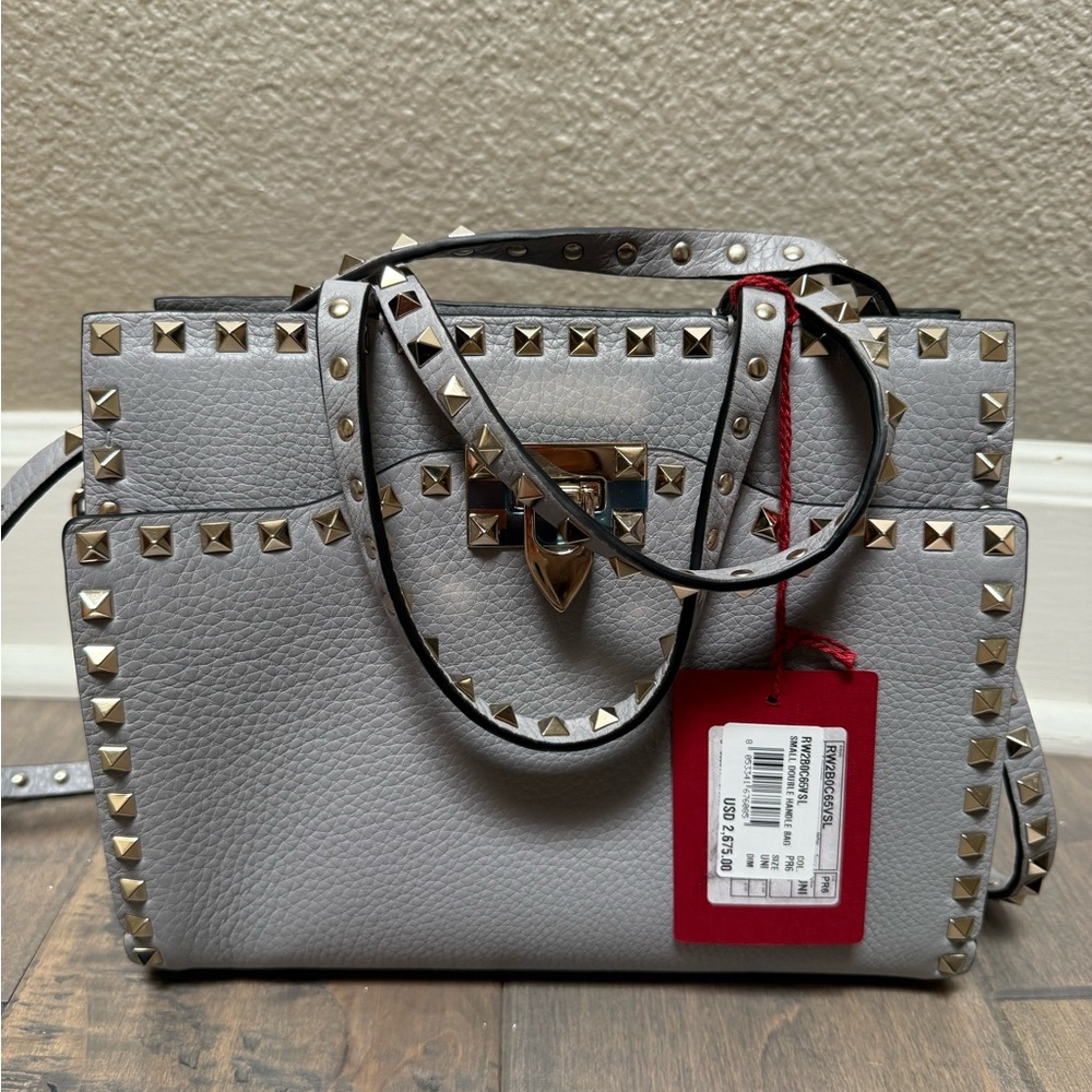 NWT Gray Valentino Bag